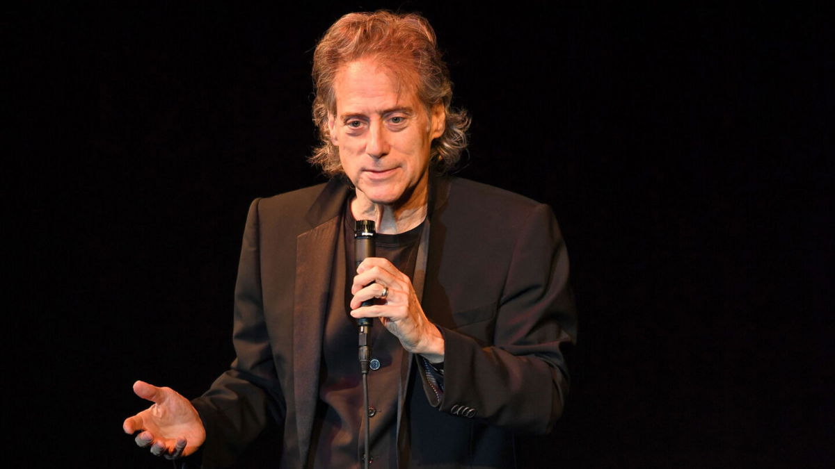 <i>Larry Marano/Shutterstock</i><br/>Richard Lewis posted a video on social media to celebrate his completion of filming the 12th season Larry David's hit series