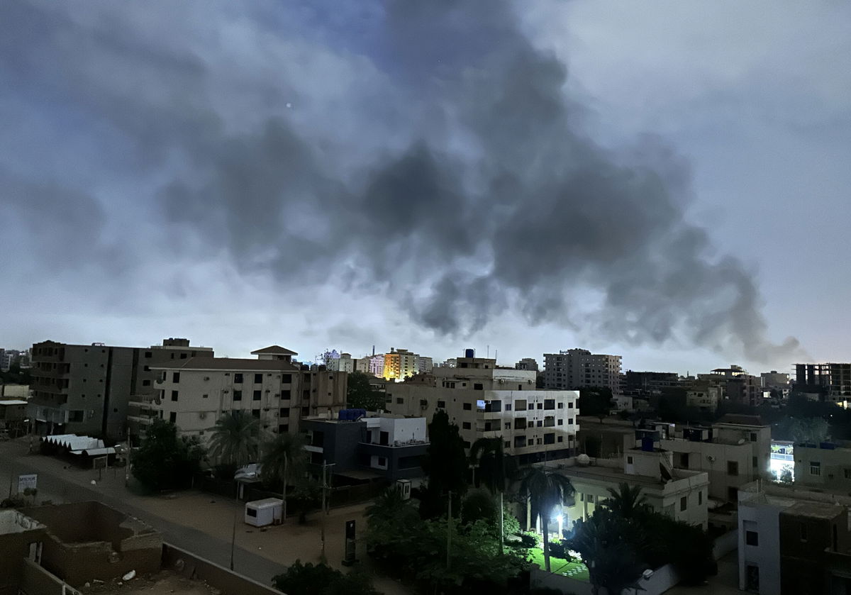 <i>Omer Erdem/Anadolu Agency/Getty Images</i><br/>A view of streets as clashes continue between the Sudanese Armed Forces and the paramilitary Rapid Support Forces (RSF) despite the agreement on cease fire in Khartoum.