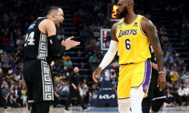 LeBron James was told he is 'old' in a spat with Dillion Brooks as the Grizzlies even the playoff series with the Lakers.