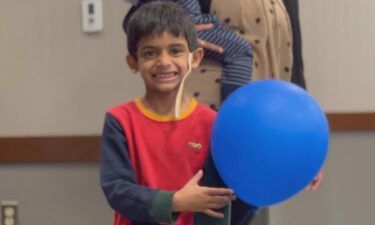 For Canton 5-year-old Ishaan Kiran