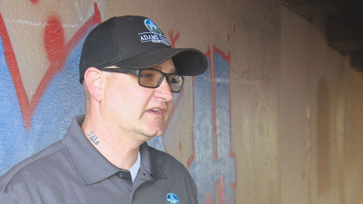 <i>KCNC</i><br/>Covering up graffiti was never in David Halburd's life plan