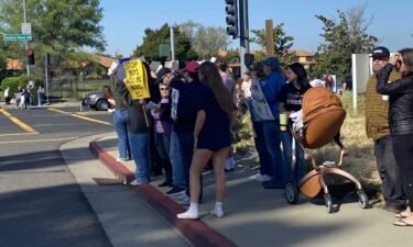More than 100 Rocklin High School students and their parents held a protest Wednesday calling on the district to protect girls on campus. The protest follows a student coming forward at a school board meeting last week alleging that a Rocklin High School football player secretly recorded sexual situations with her and then shared them on social media without her consent.