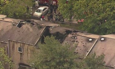 A fire ripped through an apartment building in Duquesne on Thursday