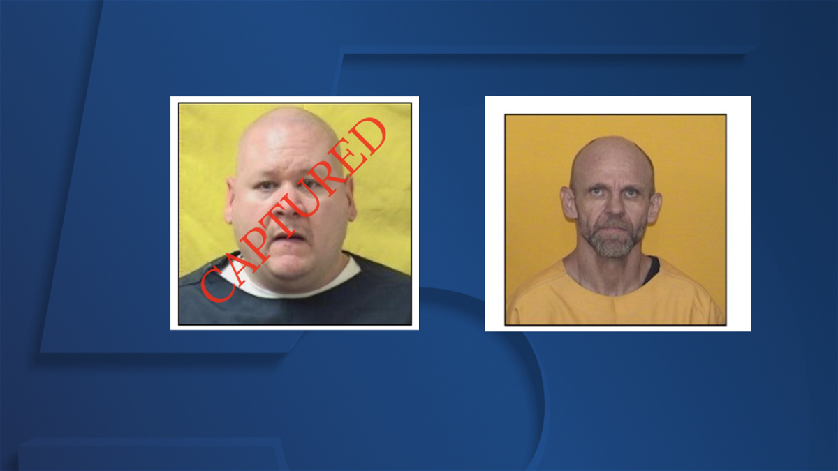 <i>Ohio State Highway Patrol/WEWS</i><br/>The Ohio State Highway Patrol is investigating after two inmates escaped from a prison in Lima on Tuesday afternoon. According to the Allen County Sheriff’s Office