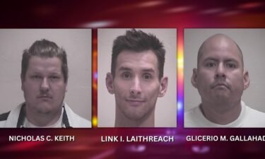The Clay County Sheriff's Office says three men have been taken into custody for allegedly trying to have sex with children in the Kansas City area during the NFL draft. (L-R) Nicholas Keith