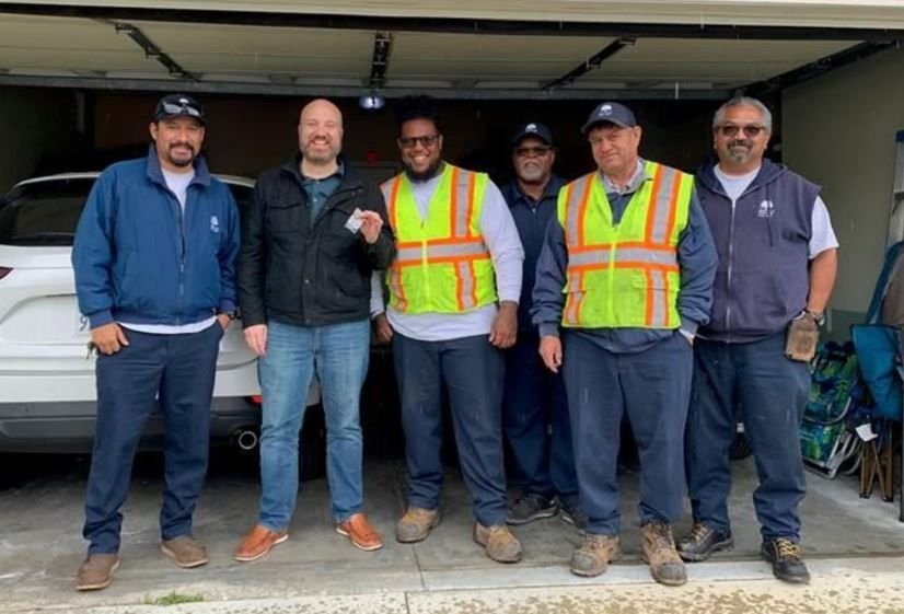 <i>City of Chino Hills/KCAL</i><br/>A Chino Hills sanitation crew recovered an engagement ring after a year-long search.