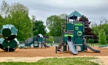 The Glen Ellyn Park District has opened a new eco-friendly playground