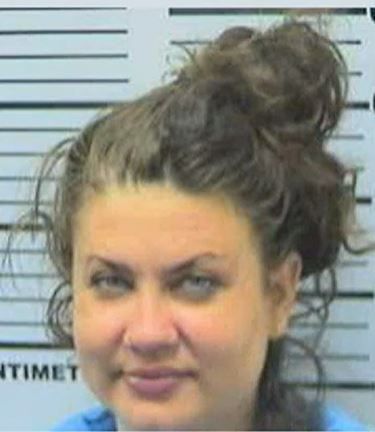 <i>Mobile Police Department/WALA</i><br/>Haley Hightower was arrested after allegedly driving her vehicle into the Billiard Club and injuring two people following a dispute with her ex-boyfriend