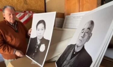 Yuba Sutter Arts Executive Director shows photos of Japanese Americans taken more than 80 years ago