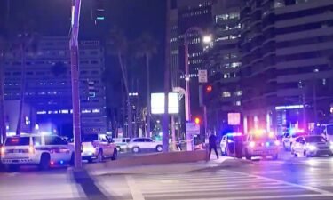 A Phoenix police officer was assaulted late Sunday night in the downtown area.