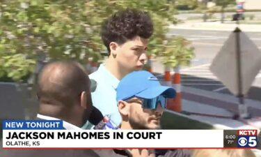 Jackson Mahomes was released from a Johnson County