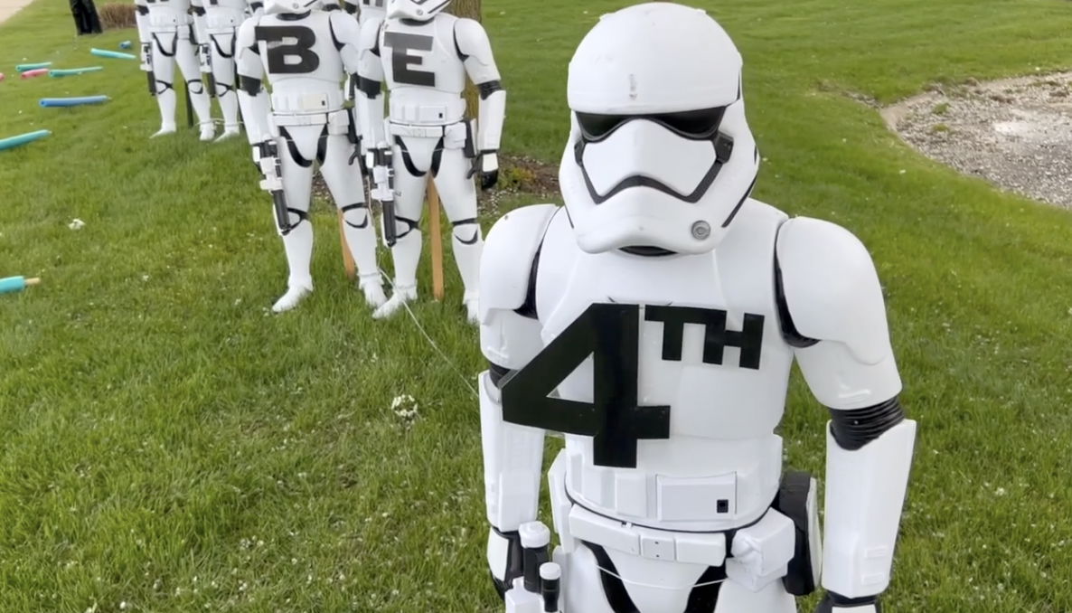 <i>WXYZ</i><br/>Today is a special day with Star Wars fans everywhere greeting each other with “May the Fourth be with you.” Like you to come with me