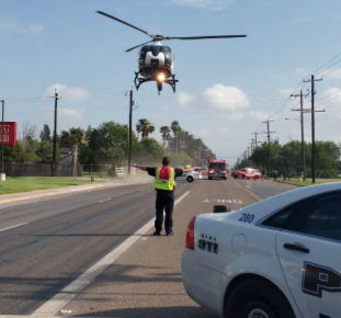<i>Brownsville Fire Department</i><br/>The Brownsville Fire Department shared a photo on Facebook of first responders arriving to the scene of a major accident that left at least seven dead on Sunday.