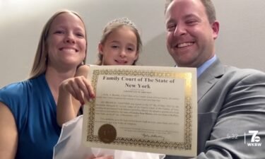 Erie County Family Court has given its stamp of approval to a family that fostered a five-year-old girl for 1