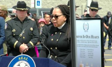 Reverend Rachelle Robinson closed an emotional ceremony with a stirring prayer centered on Buffalo's roots.