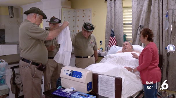 <i>KRIS</i><br/>Several home bound veterans in the Coastal Bend veterans were given a special visit. On Tuesday