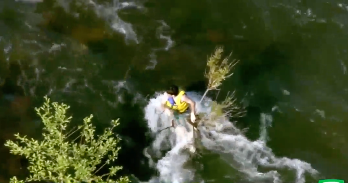 <i>KCRA</i><br/>A Rancho Murieta teen is grateful to be alive after rescue crews saved him from the rushing waters of the Cosumnes River in Sacramento County. Troy Luna Jr.