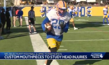 The NFL has selected the University of Pittsburgh and UPMC to participate in a ground-breaking study.