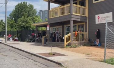 An Airbnb review warns of 'dope fiends' outside Asheville homeless center