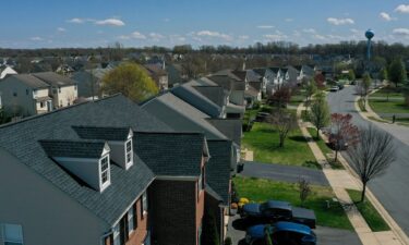 Mortgage rates bounced back up this week after falling for two weeks in a row. Pictured are homes in Centreville