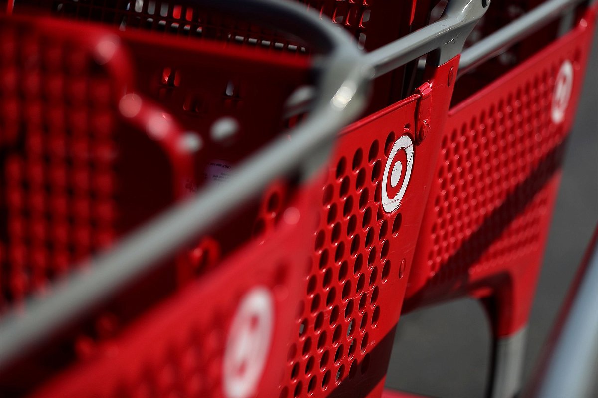 <i>Justin Sullivan/Getty Images/FILE</i><br/>Retail theft is soaring. Pictured are shopping carts at a Target store on February 28