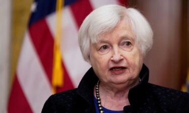 U.S. Treasury Secretary Janet Yellen speaks during a news conference at the Treasury Department in Washington