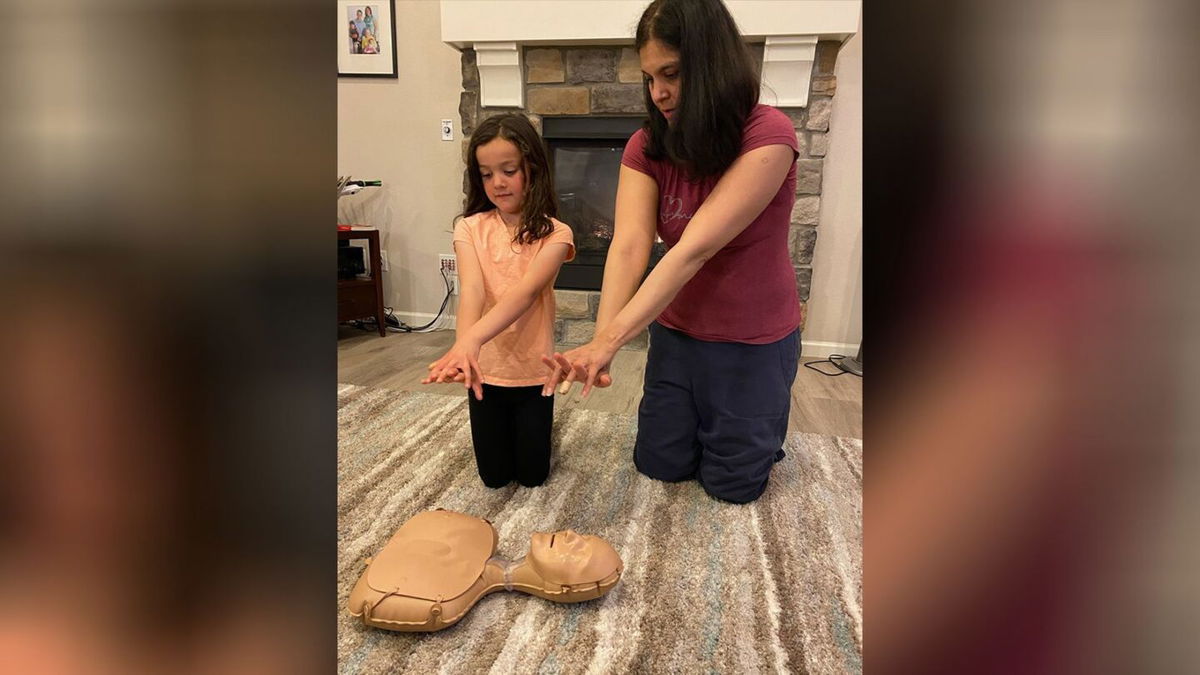 <i>Courtesy American Heart Association</i><br/>Parents should start to talk to their children about what to do during medical emergencies as young as age four