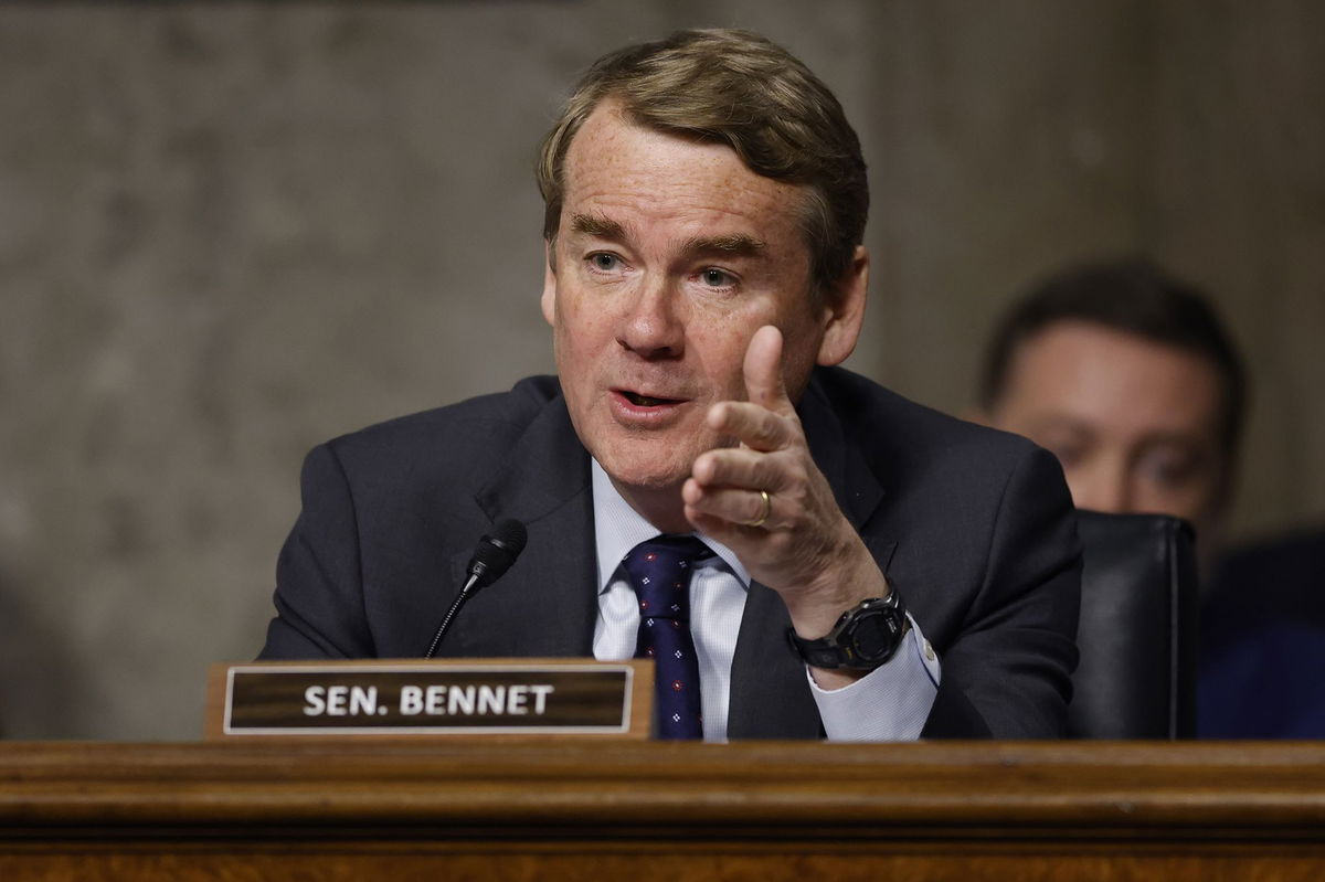 <i>Ting Shen/Bloomberg/Getty Images</i><br/>Colorado Democratic Sen. Michael Bennet