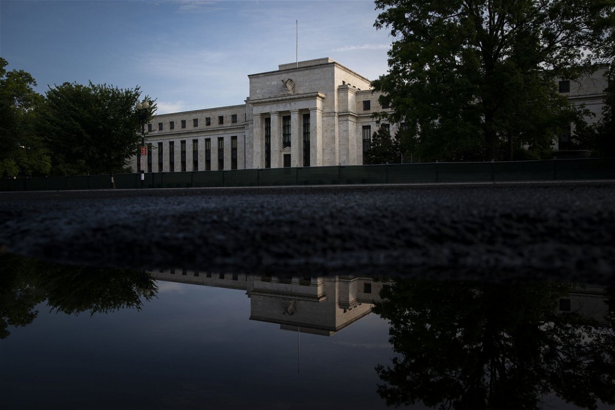 <i>Al Drago/Bloomberg/Getty Images</i><br/>The Marriner S. Eccles Federal Reserve building is seen here in Washington