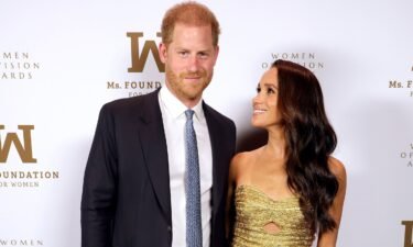 Prince Harry and Meghan attend the Ms. Foundation Women of Vision Awards: Celebrating Generations of Progress & Power at Ziegfeld Ballroom on May 16