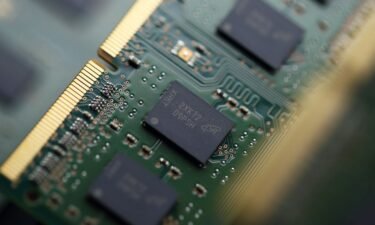 China has banned US chip maker Micron from selling to Chinese companies working on key infrastructure projects. Micron chips are pictured here in 2015 in Tokyo.