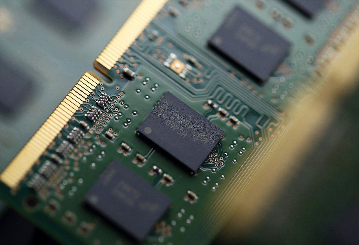 <i>Tomohiro Ohsumi/Bloomberg/Getty Images</i><br/>China has banned US chip maker Micron from selling to Chinese companies working on key infrastructure projects. Micron chips are pictured here in 2015 in Tokyo.