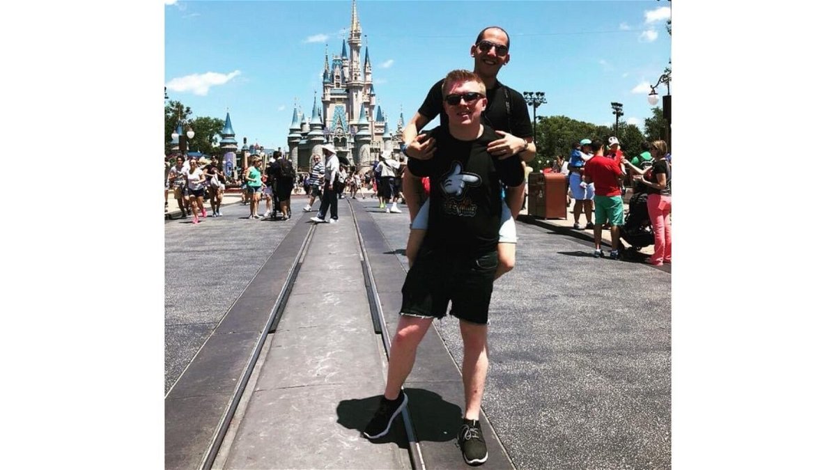 <i>Hunter Smith-Lihas</i><br/>Here's John and Hunter pictured on an early trip together to Disney World