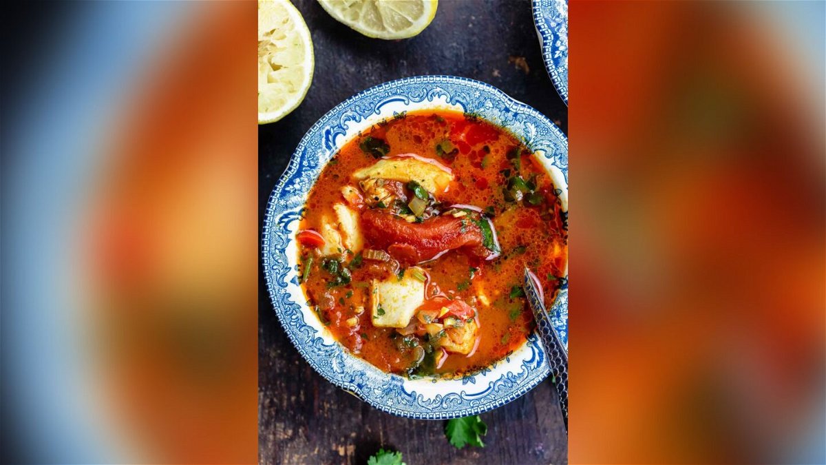 <i>Suzy Karadsheh/TheMediterraneanDish.com</i><br/>Karadsheh spices Mediterranean fish soup with cumin