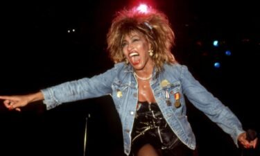 Tina Turner on tour in 1985 following the release of her multiplatinum-selling album "Private Dancer."