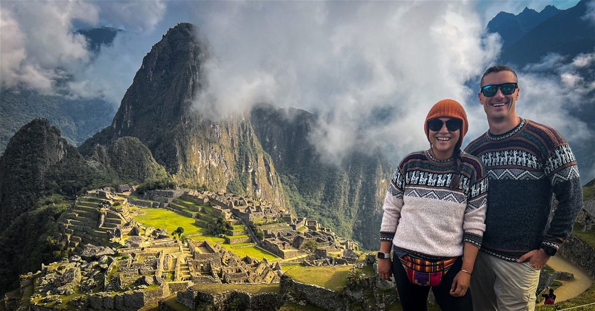 <i>Adventure in You</i><br/>Anna and Tom hiked Machu Picchu in Peru together.