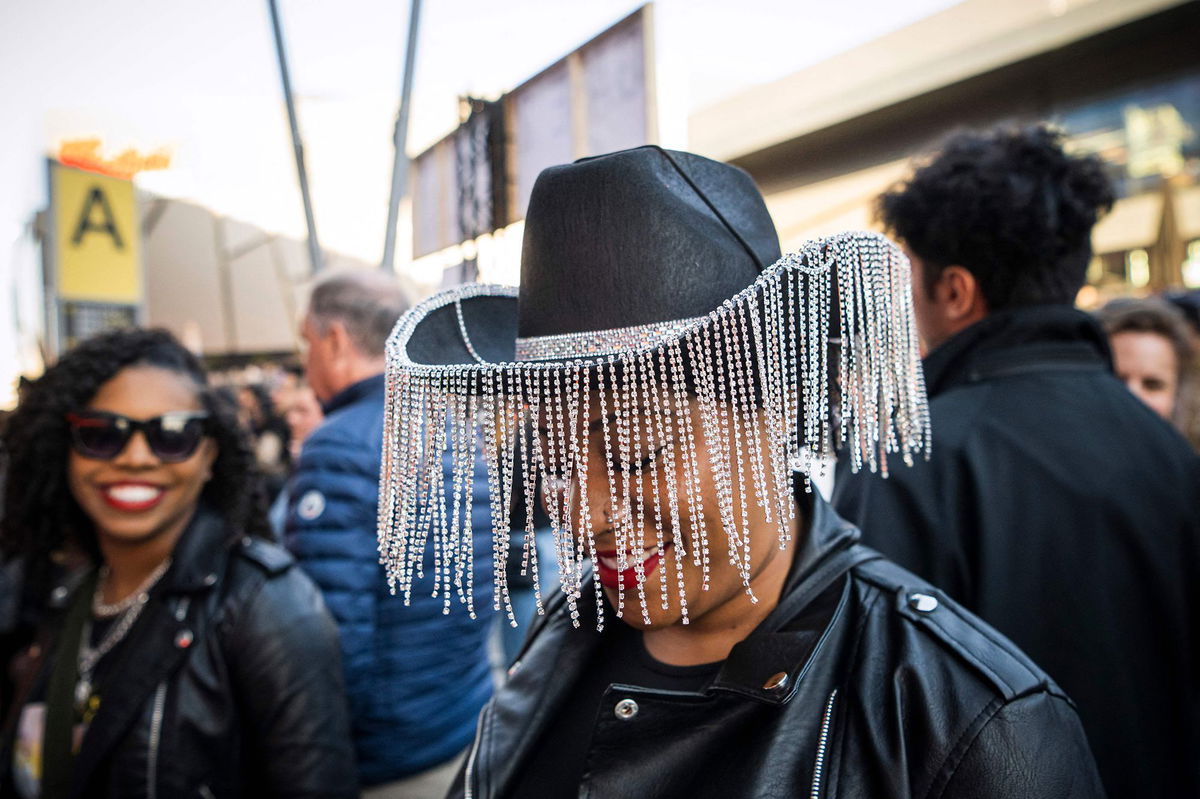 <i>Jonathan Nackstrand/AFP/Getty Images</i><br/>Beyonce fans queue to enter to the Friends Arena to watch her first concert of the World Tour named 