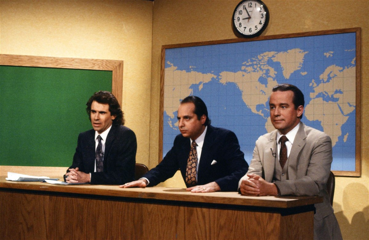 <i>Alan Singer/NBC/Getty Images</i><br/>(From left) Dennis Miller