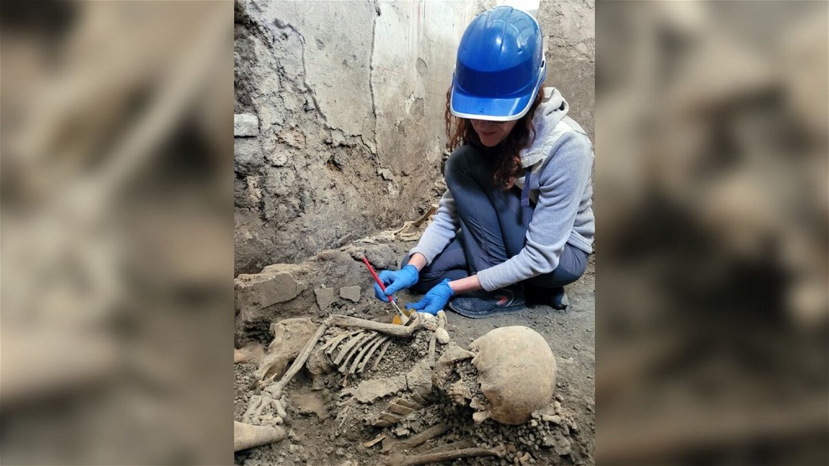 <i>Italian Minister of Culture</i><br/>Archaeologists working at Pompeii found two new victims