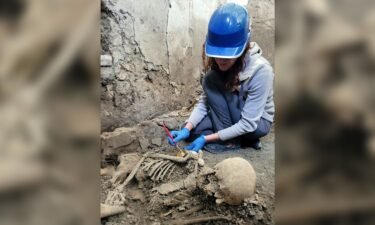 Archaeologists working at Pompeii found two new victims