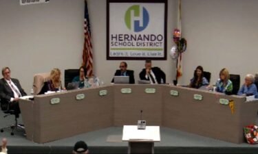 Jenna Barbee addressed the issue at a Hernando County school board meeting last week.