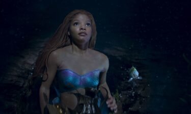Halle Bailey in this year's "The Little Mermaid."