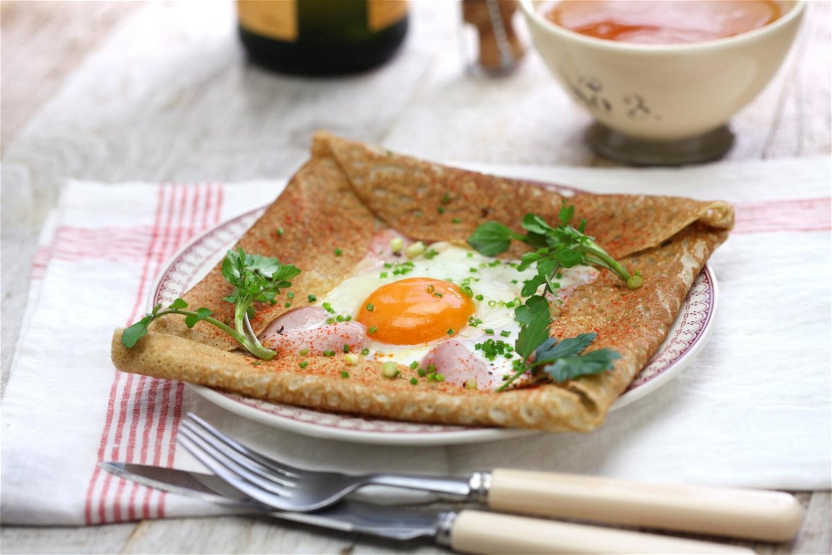 <i>Adobe</i><br/>Savory crepes called galettes are from the region of Brittany.