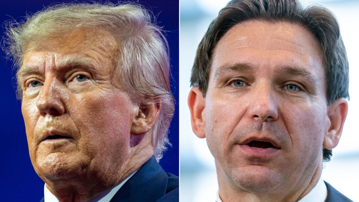 <i>Alex Brandon/AP</i><br/>DeSantis is set to announce his 2024 bid for the White House Wednesday evening. Donald Trump is planning an effort to upend the Florida governor's presidential campaign launch.