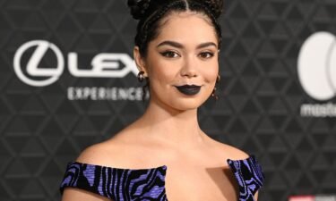 Auli'i Cravalho is pictured here at the world premiere of "Black Panther: Wakanda Forever" in October 2022 in Los Angeles
