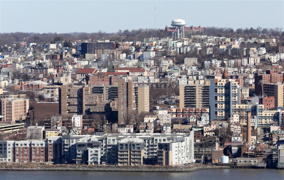 <i>Mark Vergari/The Journal News/USA Today Network</i><br/>A view of the city of Yonkers