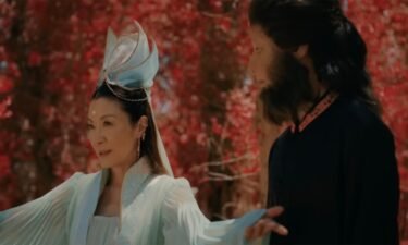 Michelle Yeoh and Jim Liu in "American Born Chinese."