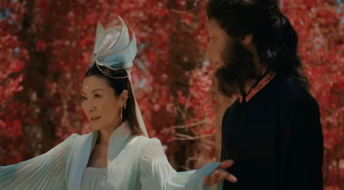 <i>Disney Plus</i><br/>Michelle Yeoh and Jim Liu in 