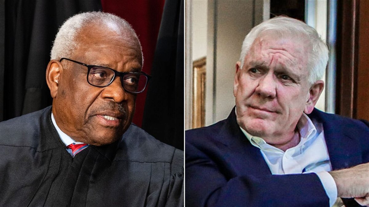 <i>Bloomberg/Getty Images</i><br/>Harlan Crow defended his relationship with the Supreme Court justice in an extensive interview with The Atlantic.