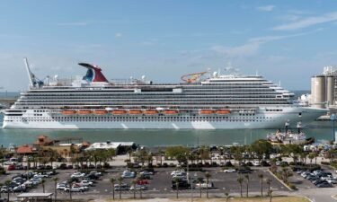 The Carnival Magic departing Port Canaveral